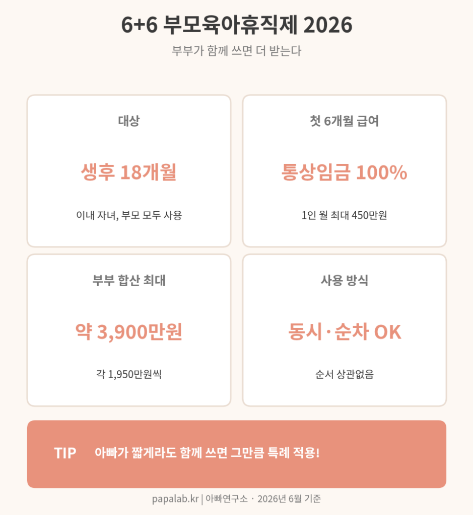 6+6 부모육아휴직제