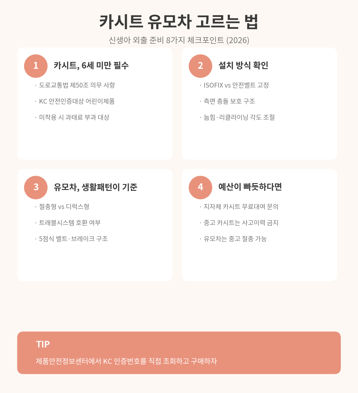 카시트 유모차